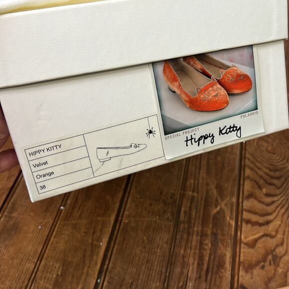 Women’s Charolette Olympia limited edition cat Hippy Kitty Flats size 38 - Picture 6 of 9